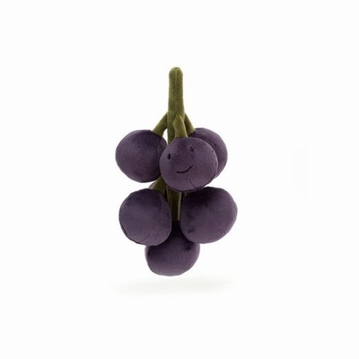 Jellycat Fabulous Fruit Grapes New Zealand | XYIET4609